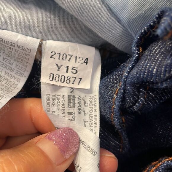 ZARA woman’s blue jeans with an elastic waist - Picture 14 of 16